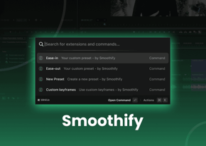 Easily create boucing effects on Premiere Pro with Smoothify on blinkl.io - command bar shortcuts