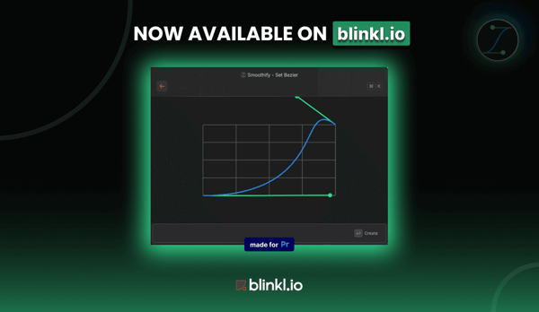 Smoothify extension for Premiere Pro is now available inside blinkl.io - a command bar for Premiere Pro