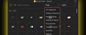 Emoji Picker by category
